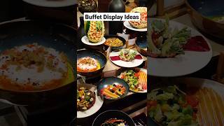 dinner buffet cold section || buffet display ideas