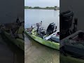 Kayak fishing setup