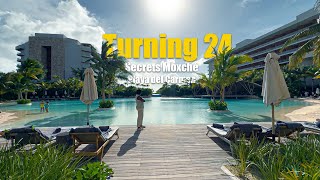 Turning 24 in Secrets Moxché Playa del Carmen