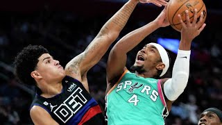 Detroit Pistons vs San Antonio Spurs - Full Game Highlights | February 10 2023 | 2022-23 NBA Season