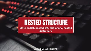 "Master Python Lists: Comprehensions, Nested Structures & Dictionaries - Advanced Tutorial"