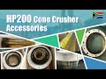 HP200 Cone Crusher Accessories To South Africa