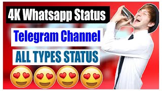 😍 4K Whatsapp Status Telegram Channel 😘| 😍 Whatsapp Status | 😘 Whatsapp Group Link | Group Link