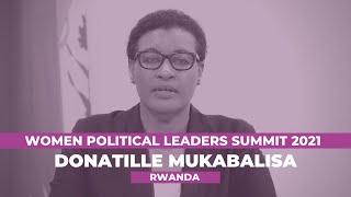 WPL Summit 2021 - Donatille Mukabalisa - National Delegation Statements