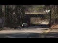 Giant hole opens up along I-285