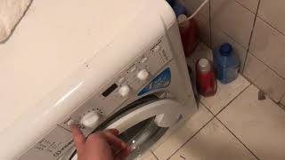 How to fix Indesit washing machine flashing LED error / EASY 2 STEP GUIDE