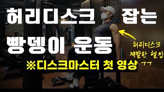 (디마 소개) 중1부터 디스크 환자..│ft. 엉덩이운동 힙 어브덕션