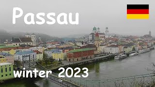 Passau, Germany. Winter 2023