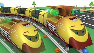 Toy Train Cartoon -Toy Factory Choo Choo Train – Cartoon Cartoon Train for Kids - Thomas and friend