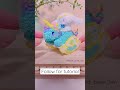 cinnamoroll rocking unicorn craft art 3d perler