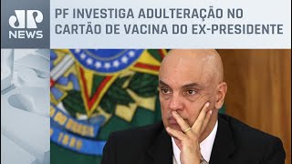 Moraes tira sigilo de ação da PF contra Bolsonaro