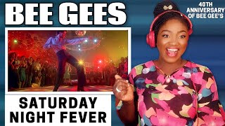 SINGER REACTS | BEE GEES - Night Fever REACTION!!!😱 | Celebrating 40th Anniversary Of The Bee Gee's