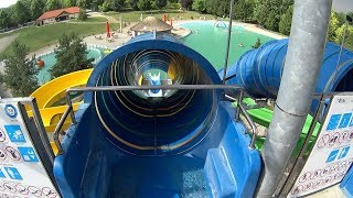 Double Falls Water Slide at Lipótfürdő