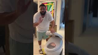 Drake Gifted DJ Khaled 4 TOTO Toilet Bowl