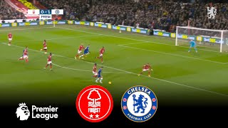 Nottingham Forest vs Chelsea | English Premier League 2023/24 | Efootball Pes 21 Gameplay