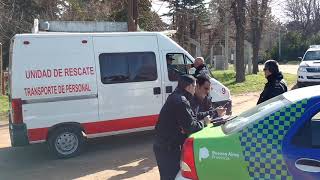 Evacuan escuela media de sierra de la ventana