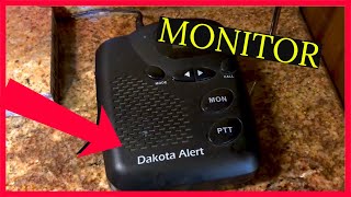 Dakota Alert MURS Motion Sensor Kit - MURS Alert Transmitter Box Wireless MURS Base Station