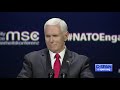 Vice President Pence Speaks at NATO Engages: : The Alliance at 70 April 3 2019