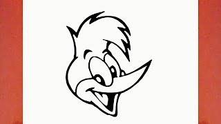 Cómo dibujar Pájaro Loco (personaje)