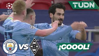 ¡Qué jugada! ¡Golazo del City! | Man City 2-0 Monchegladbach | Champions League - 8vos | TUDN