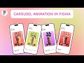 ASMR Figma Carousel Animation Tutorial | UI/UX Prototyping Made Easy | Figma tutorial for beginners