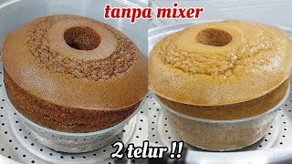 TONTON SAMPAI SELESAI BIAR TIDAK GAGAL !! resep bolu kukus tanpa mixer