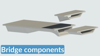 Revit adaptive family - bridge components