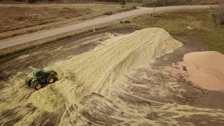 Northern Alberta Wheat Silage Harvest 2018