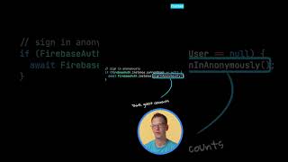 Better onboarding with anonymous authentication and account linking in Flutter #Shorts