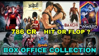 Box Office Collection Of Baaghi 3, Angrezi Medium, Bloodshot, Onward, SMZS, Thappad Movie Etc 2020