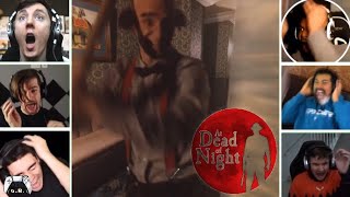 Gamers React to Getting Caught by Jimmy (JUMPSCARE) | At Dead Of Night