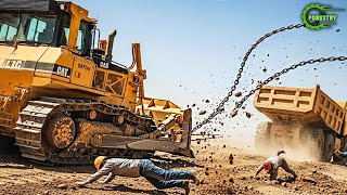 Jaw-Dropping Bulldozer Operator Skills So Crazy You’d Think They’re Fake! #63