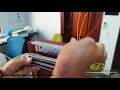 como instalar un electroiman en una puerta con soporte zl