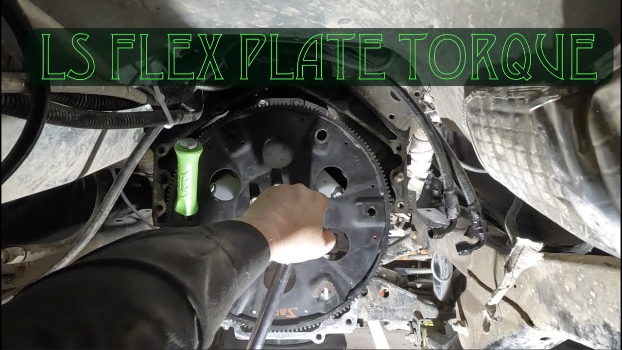 Diy How To Torque Ls Flex Plate Youtube