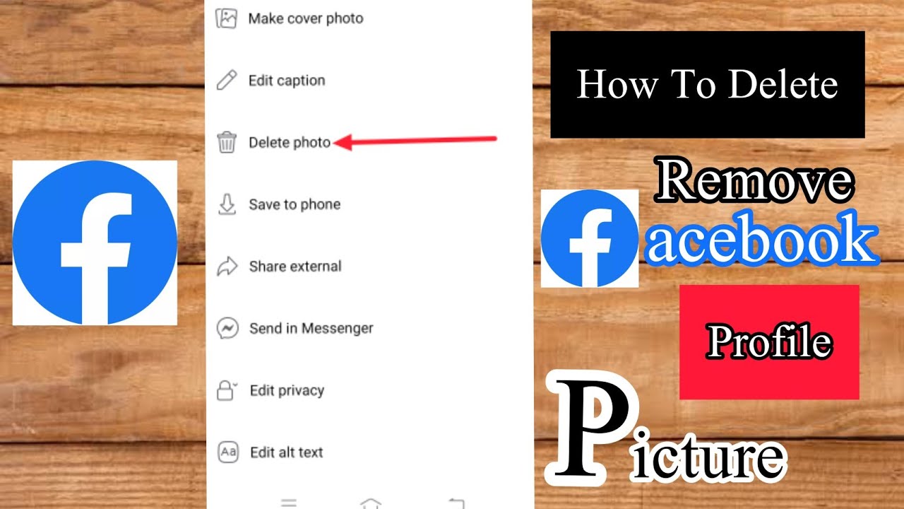 How To Remove Facebook Profile Picture 2021 | How To Delete Facebook ...