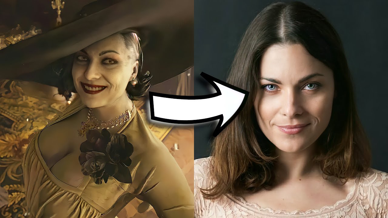 Lady Dimitrescu In Real Life | Resident Evil Village Actors - YouTube