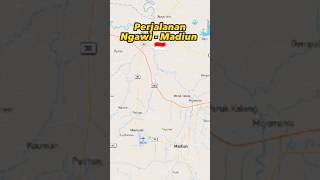 Ngawi - Madiun Rute Perjalanan 🇮🇩 #shorts #ngawi #madiun #travel