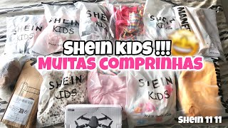 1000 REAIS  em COMPRINHAS 😍|  MODA kids SHEIN | provador !