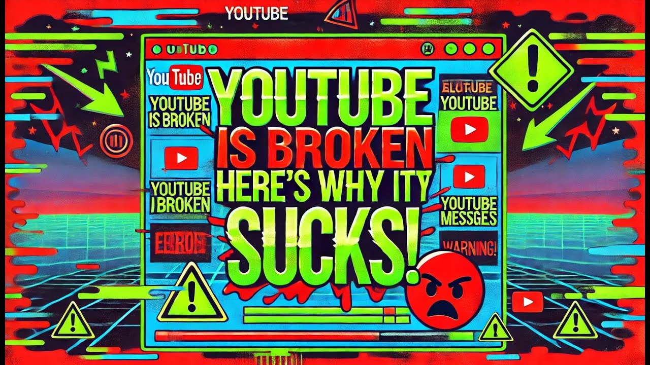 Why Youtube Sucks Youtube Is Broken Youtube