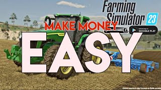 How to make money fast in Farming Simulator 23 #tips #fs23