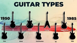 Electric Guitars Types: Everything you must know