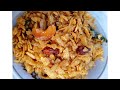 ક્રિસ્પી સોલાપુરી ચેવડો solapuri chevdo recipe farsan rk festival nasta