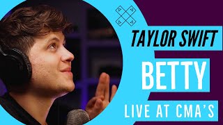 Taylor Swift - betty Live ACM [FIRST REACTION]