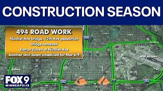 Road construction season in Minnesota well underway