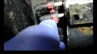 How to change  the fuel filter on a 2003 Ford Explorer