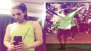 Sana Fakhar Dance Rehearsals For Upcoming Event
