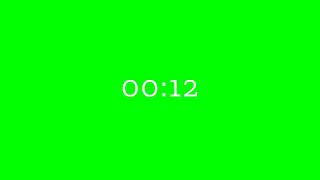 4K 30 Second Green Screen Countdown Timer | Free for use ( NO COPYRIGHTS )