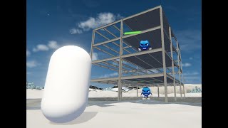 Change of perspective - building destruction battle with unity physics