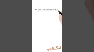 isinstance () Python3 Build in Function #shorts tutorial