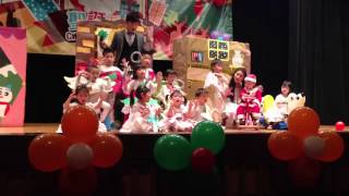 20131221 妹妹小班聖誕表演Twinkle twinkle little star